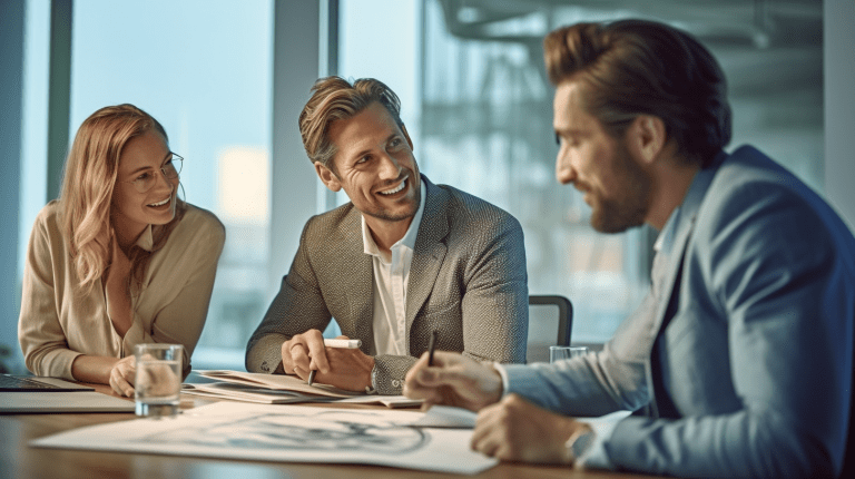 Understanding Real Estate Accounting: 5 Steps to Crush Your Numbers 6 CPollinger A side view of a early 50s man with two co workers l a1a28061 6211 49d4 b9f4 f614826c4da6