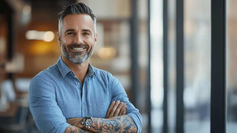 Financial Forecasting 101: Crystal Balls Aren’t Just for Fortune Tellers 1 cpollinger A front view of a mid 40s man with arm tattoos. Dres 9c6d6a5f 60f0 426e a1a4 4b4ae25c3de0